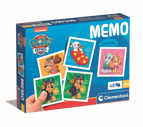 Consigue el juego Memo Paw Patrol con 48 cartas ¡Diversión garantizada!