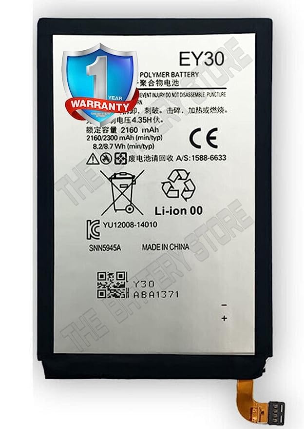 Image of Original EY30 Battery for Motorola Moto X 2nd XT1097 XT1096 XT1093 XT1095 Battery with 1 Year Warranty ****(P40)