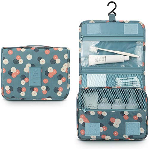 Mossio Hanging Toiletry Bag - Large Cosmetic Makeup Travel Organizer for Men