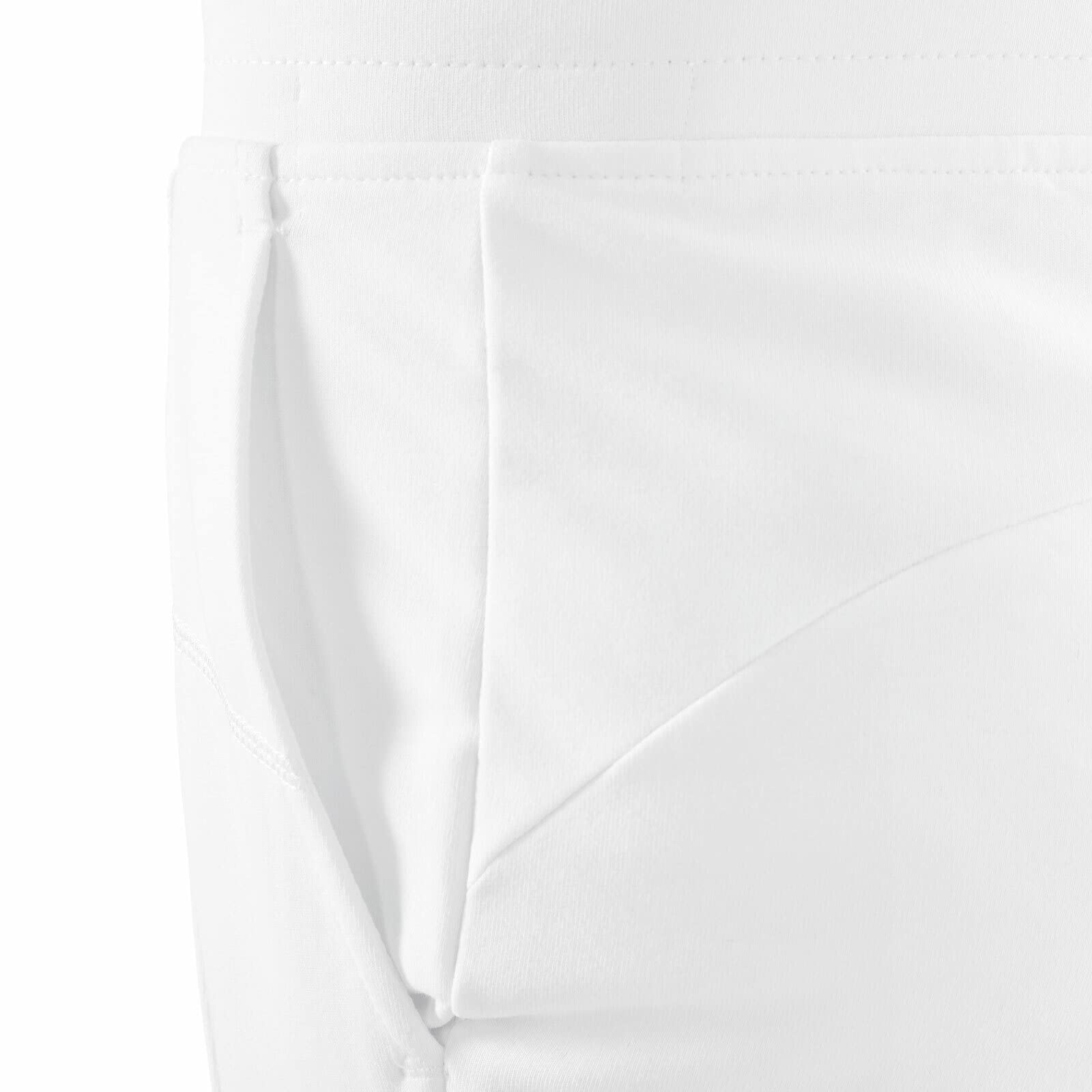 Joy Sportswear Freizeithose SINA für Damen - sportliche Jogginghose mit geradem Schnitt | Lange Sport Hose mit hohem Baumwolle & Stretch-Material Kurzgröße, 18, White