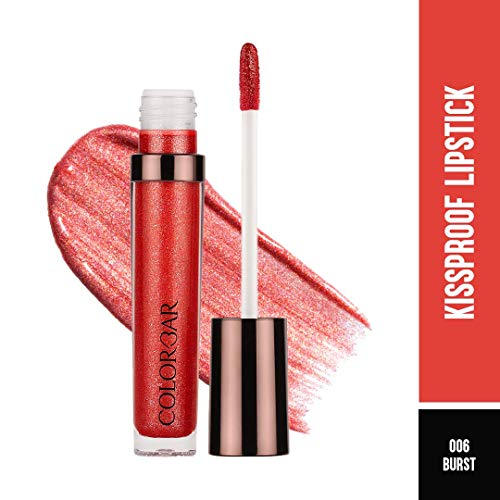 Image of Colorbar Starlit Lip Gloss-Burst, Glossy Finish - Red, 6 ml