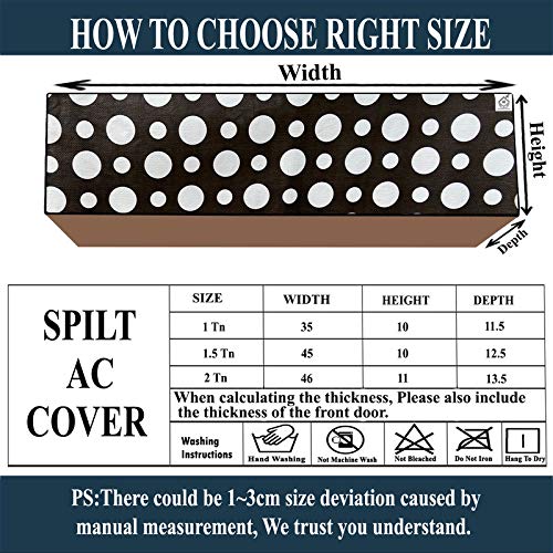 Image of Polycarbonate Water & Dustproof Split Ac Cover for Carrier 2 Ton 3 Star Inverter, Beige (Color19)