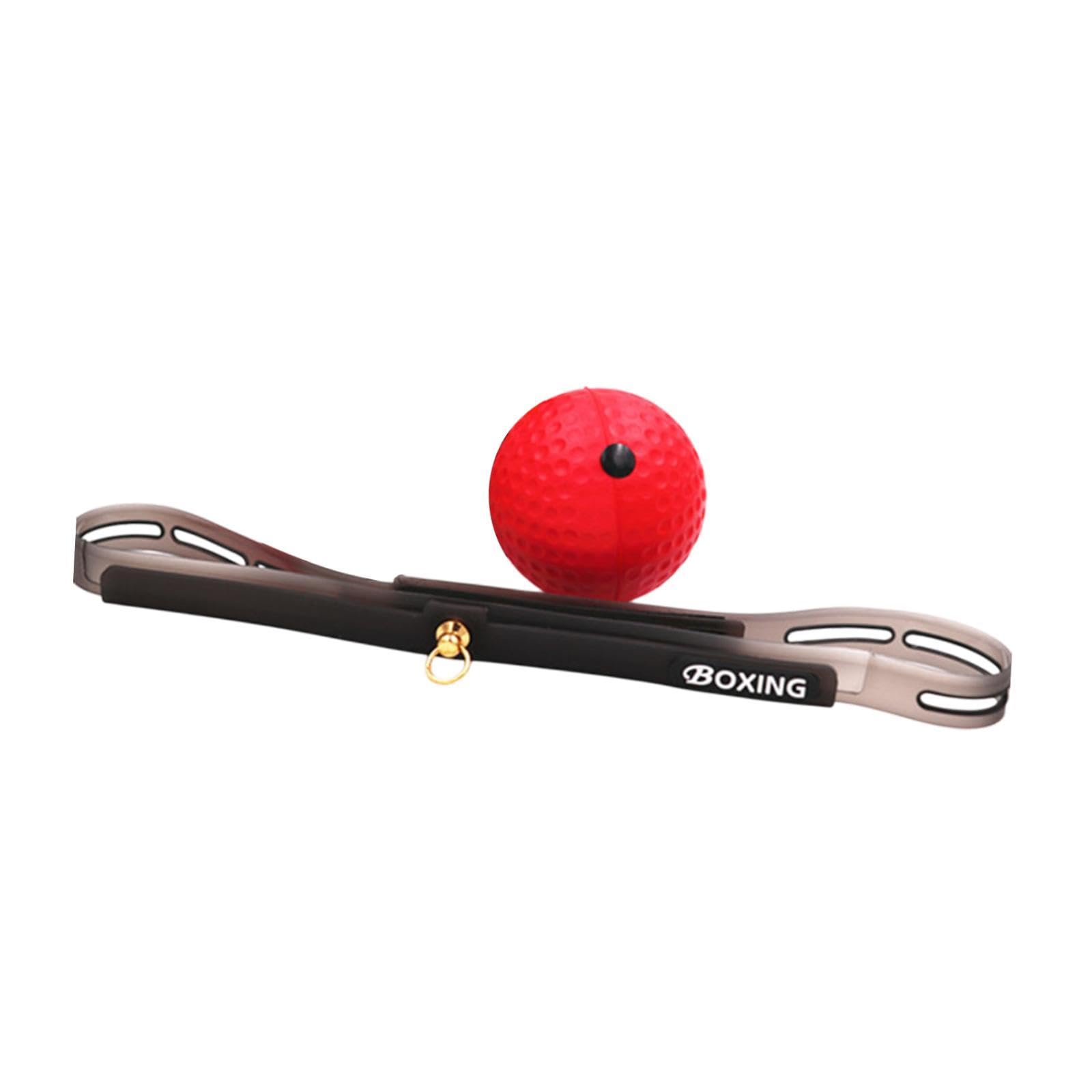 Boxing Reflex Ball Headband Set Adults React Ball for Sports Agility Fitness 20g Red Ball| Sports Equipment | Outdoor Sports Gear | Exercise Gear-image-33