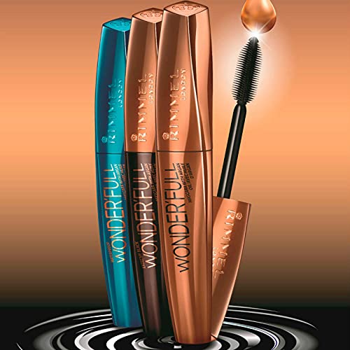 Miniatura 5 de Rimmel London Wonderfull Argan Oil Máscara de Pestañas Tono Black - 11 ml (Paquete de 2)
