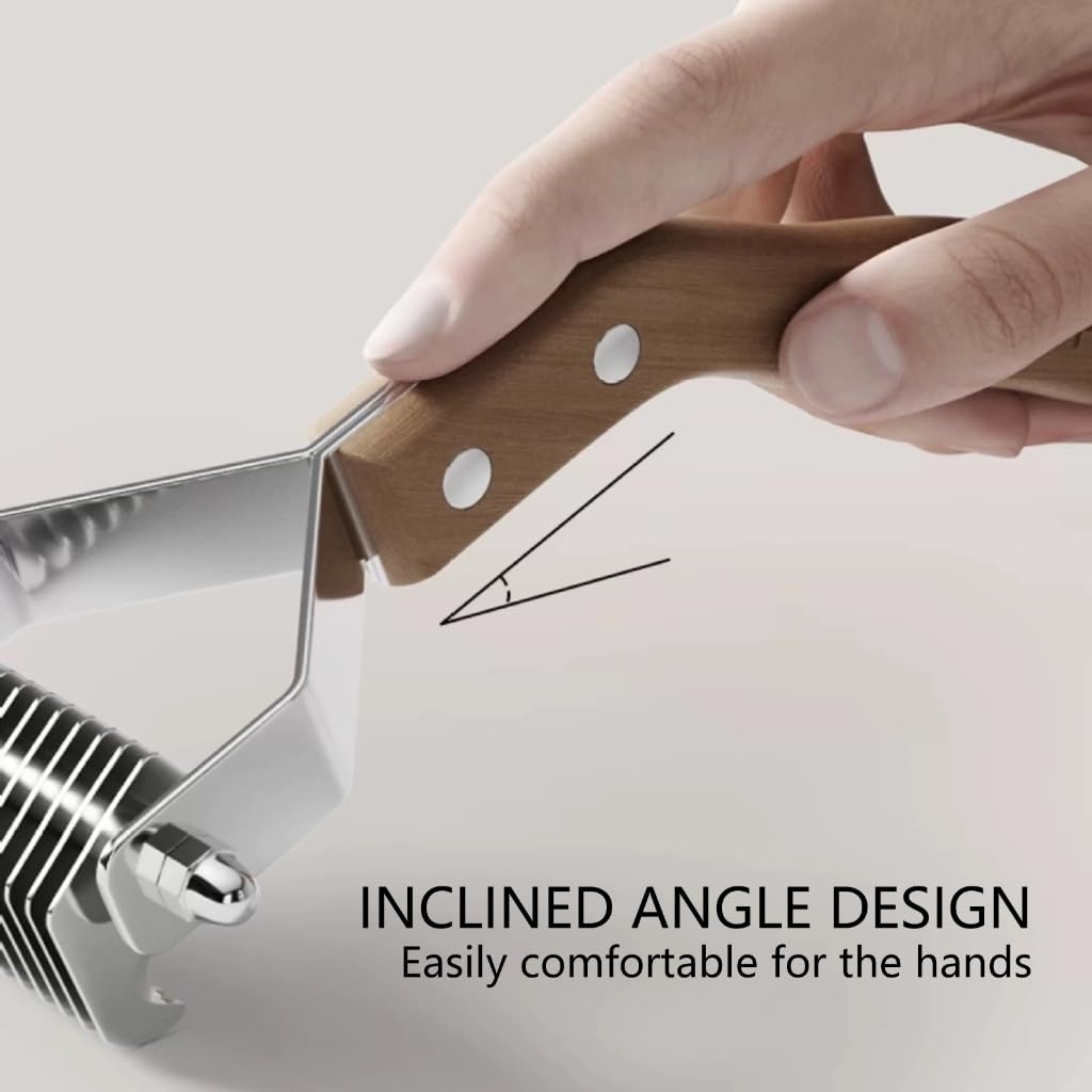 Brosse à poils d'animaux pour chats/chiens - Peigne de massage pour enlever les poils courts