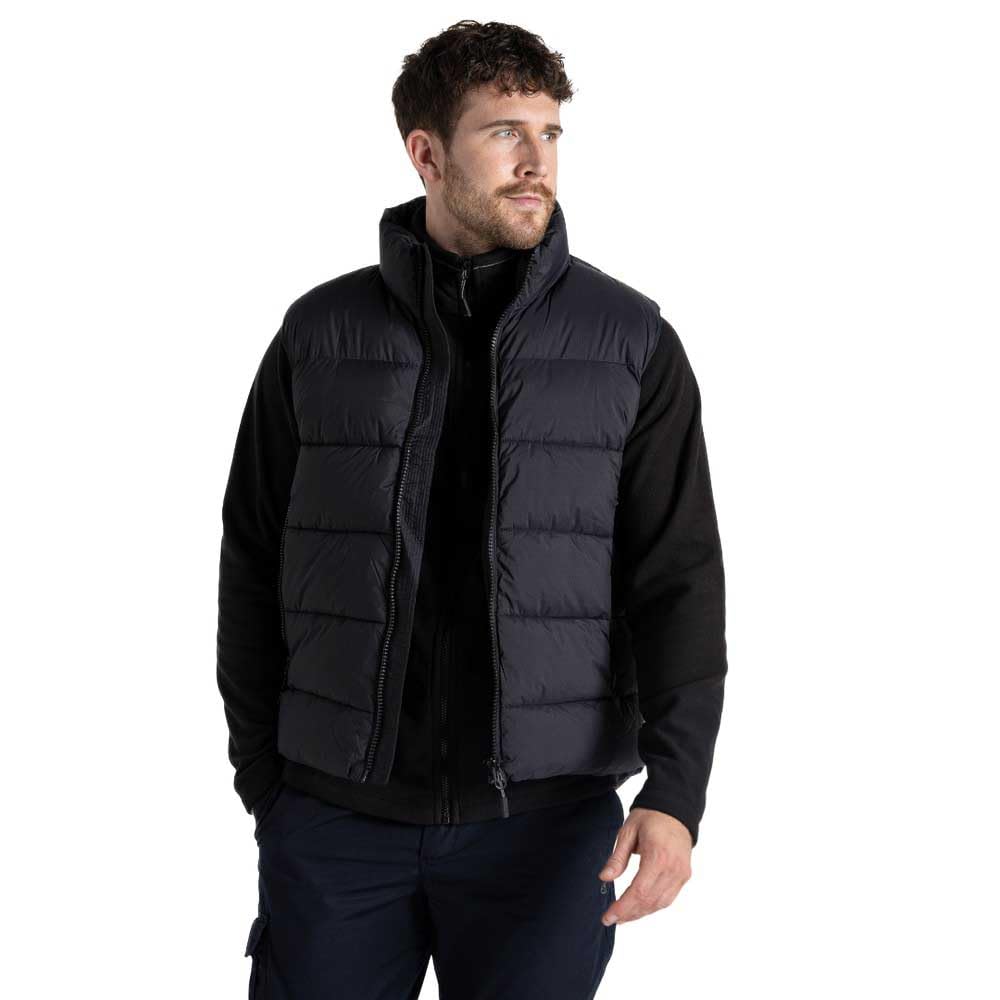 Craghoppers Men's Expert Winter Padded Vest Body Warmer, Water Repellent, Wind Resistant, Insulating, Anti Odour - Perfect for Outdoors, Walking, Hiking & Camping