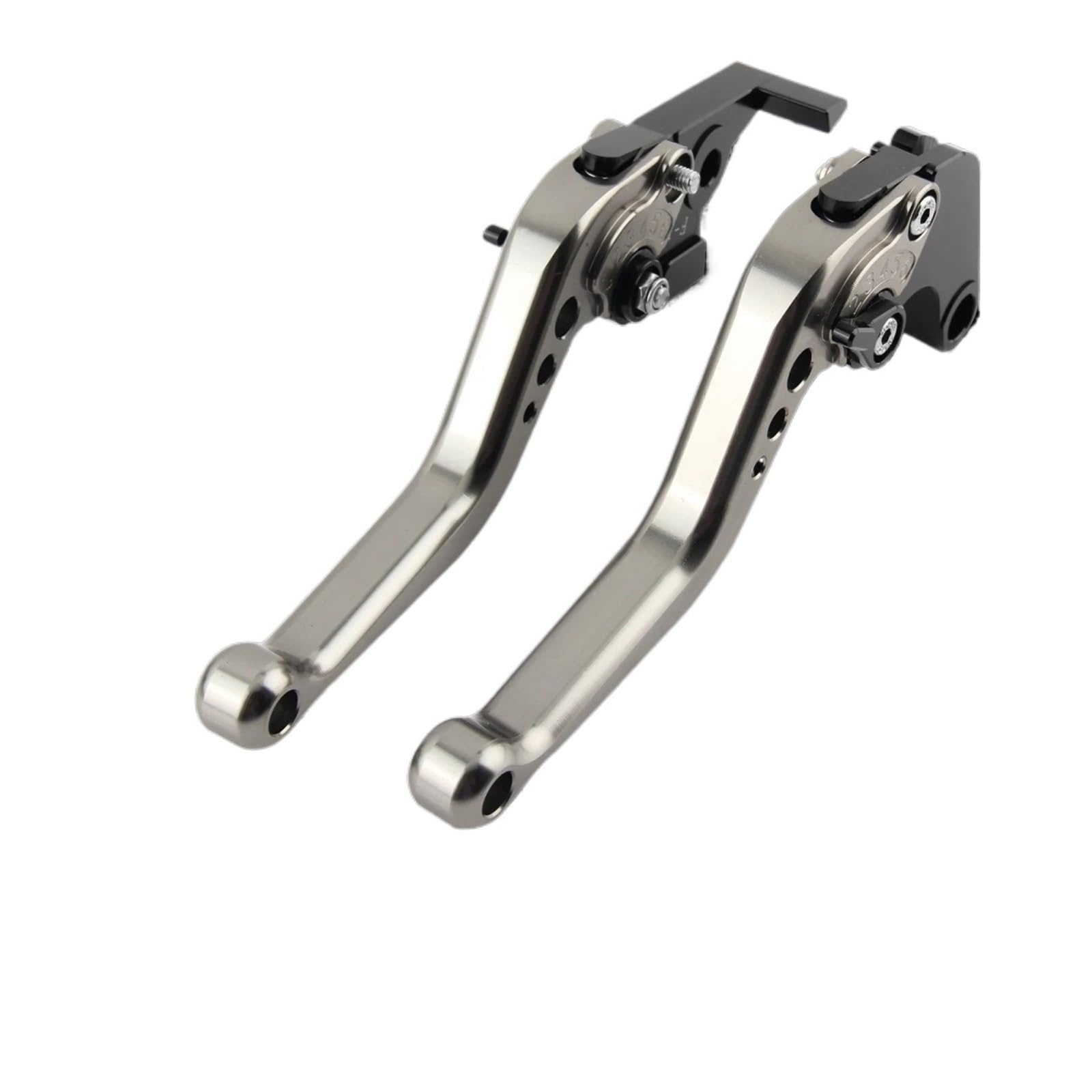JWQEBNS Motorcycle Brake Clutch Levers for Buell XB12R XB12Ss XB12Scg Ulysses XB12XT XB12X 2003-2009 Motorcycle Accessories Short Brake Clutch Lever Handles(Grey)