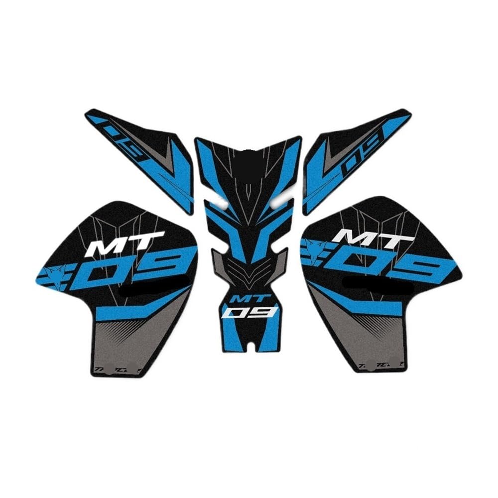 Motorcycle Accessories Sticker Decal Kit Fuel Tank Pad Protection Protector for Tracer MT09 Mt-09 Sp MT 09 Traction Fuel Decal Tank
