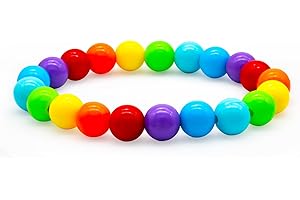 Vibrant Rainbow Pride Bracelets: A Symbol of Acceptance and Inclusivity