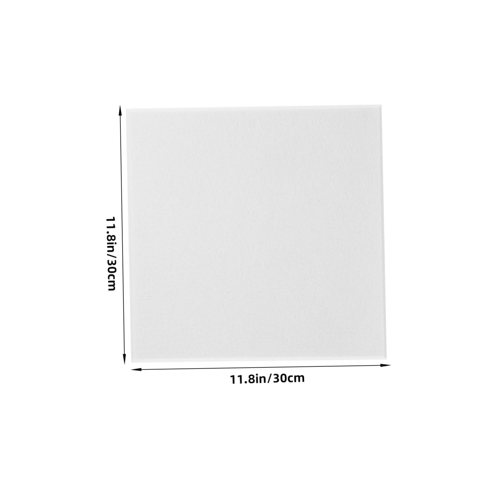 Housoutil Long-Lasting Felt Board Tiles Self Adhesive Wall Memo Board Easy Installation Stylish for Office Home