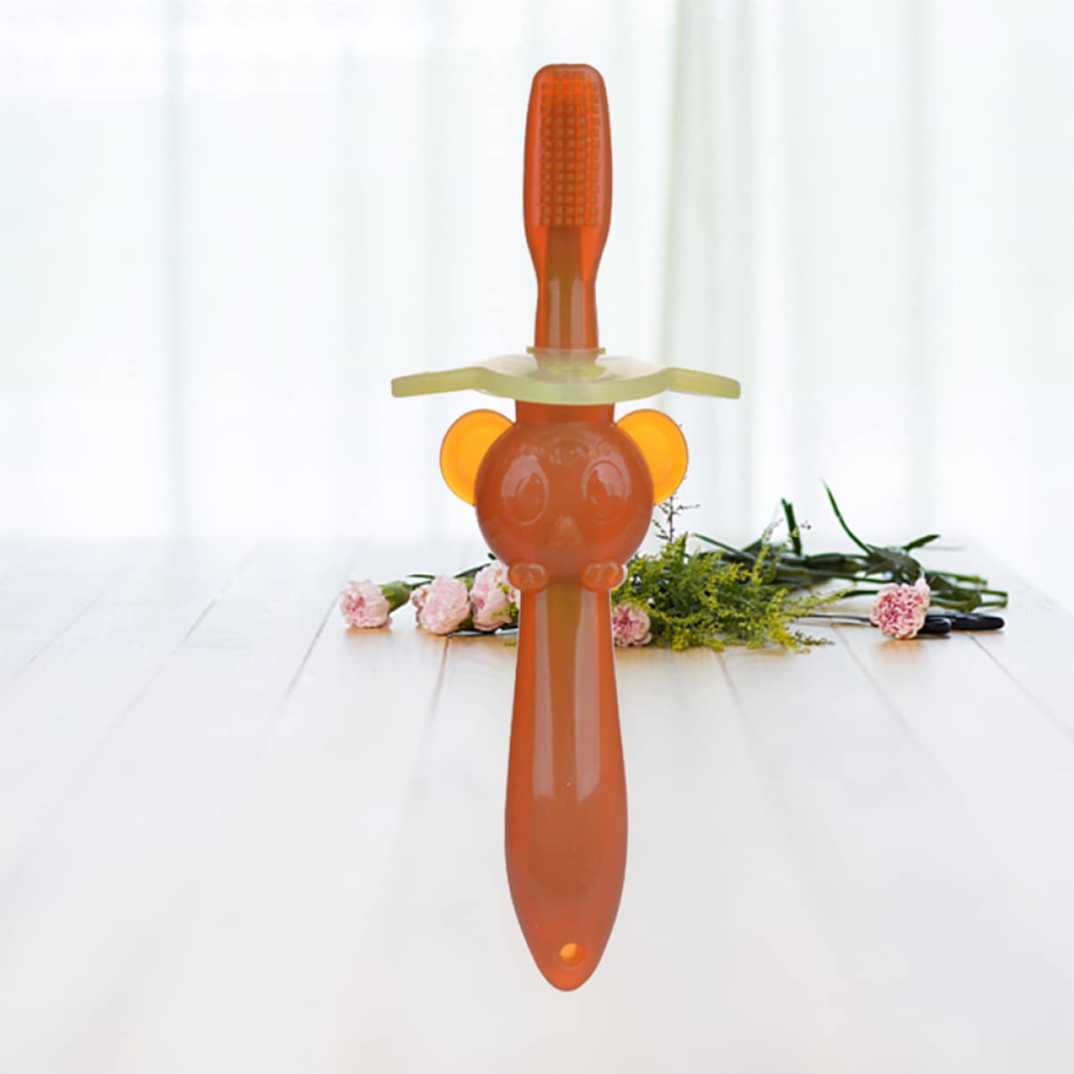 Healifty 6 Pz Spazzolino Da Denti Per Bambini a Setole Morbide Spazzolino Di Sicurezza Per Bambini Spazzolino Da Denti in Silicone Per Con Coperchio Pennello Da Allenamento Bambino