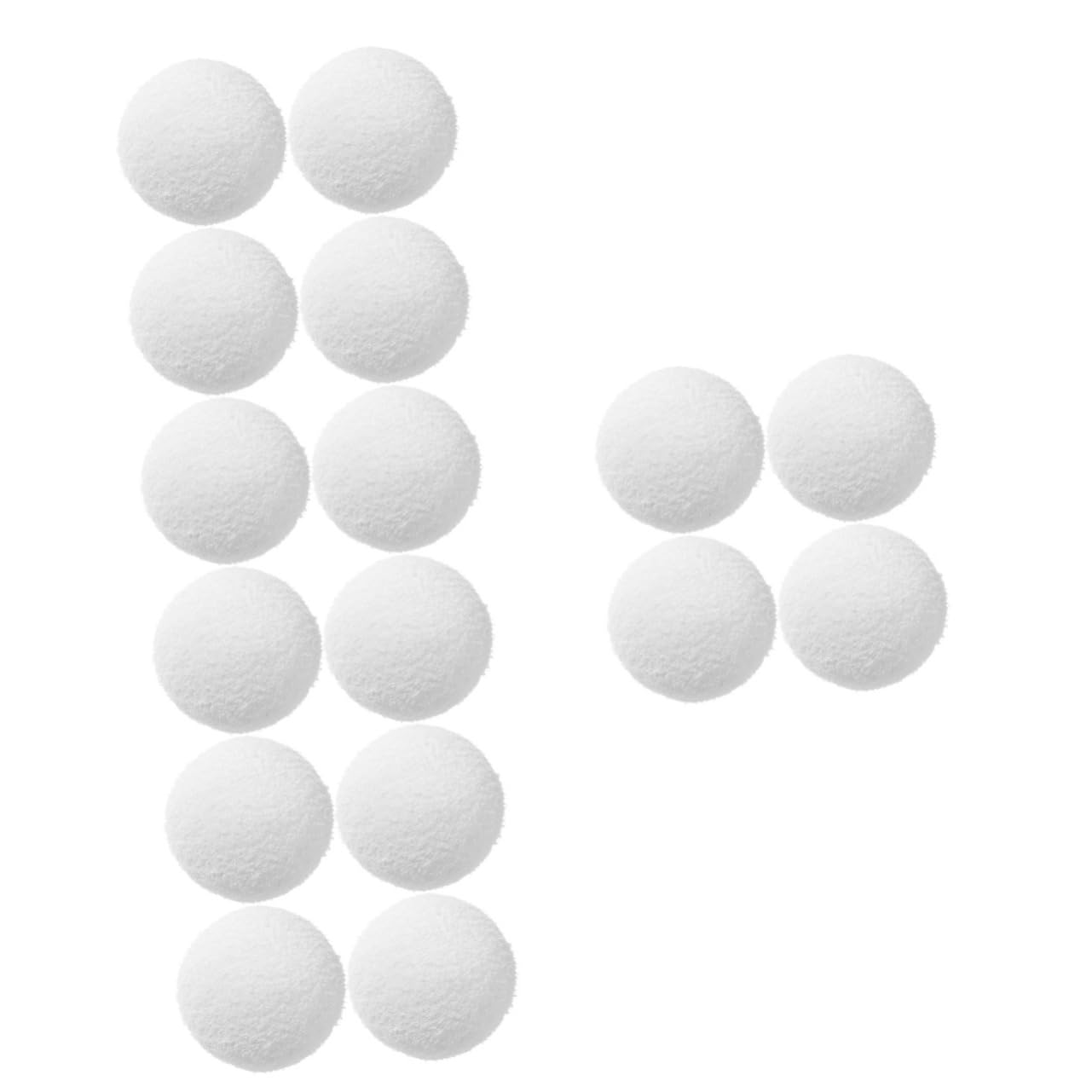 POPETPOP 16 Piezas De Filtro De Bola De Esponja Absorbente De Aceite Tanque De Peces Bolas De Limpieza De Piscina Suministro De Acuario Bolas De Esponja Accesorio De Acuario