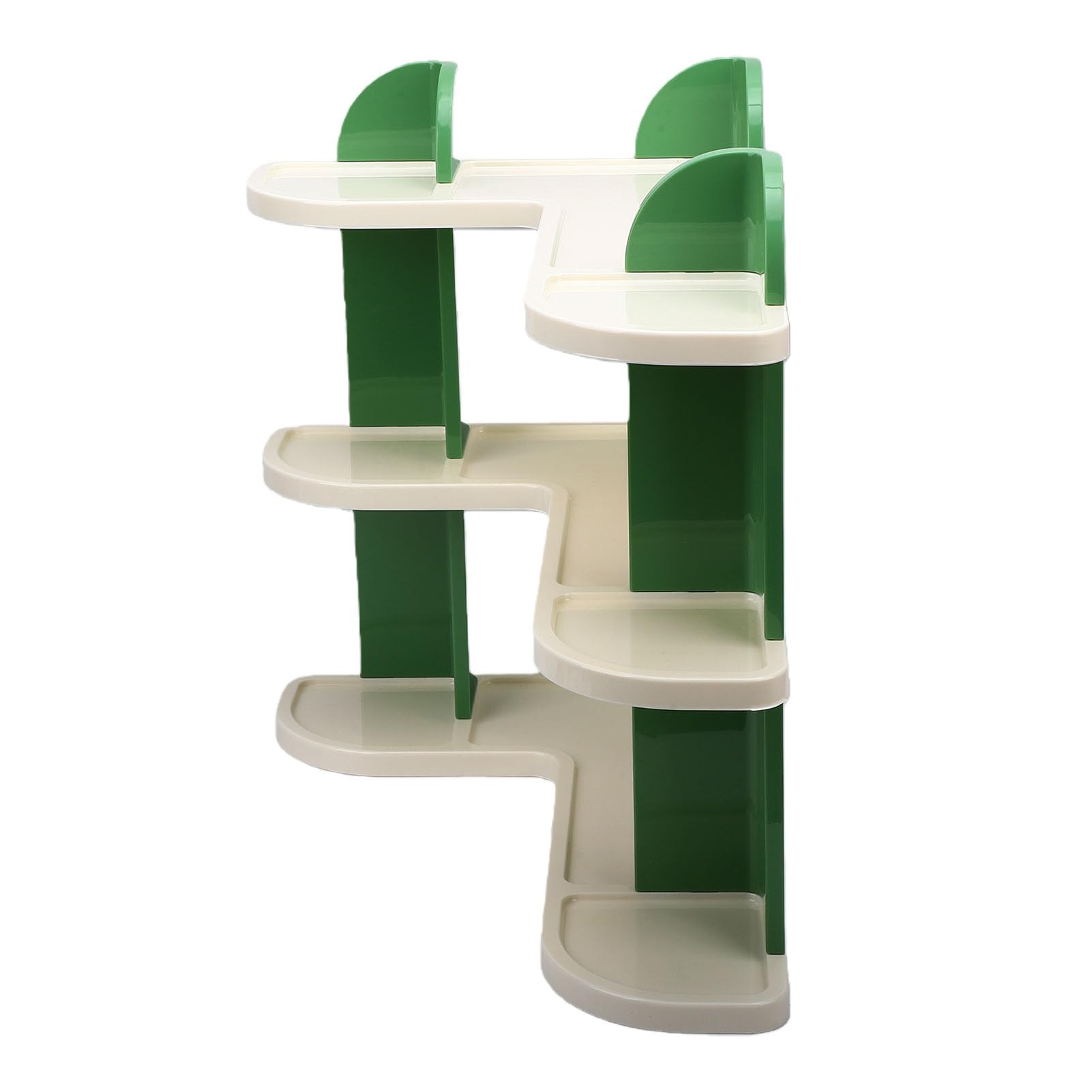 Eujgoov Organizer na kawę, ABS Półka na stację kawową z 3-półkowym (GREEN)