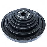 McCarty Fitness Supply Fortek Strength 300 Pound Olympic Weight Plate Set with 700 Pound Weight Capacity Barbell for Beginners to Advanced Lifters
