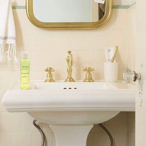 Miniatura 8 de Aceite limpiador natural y removedor de maquillaje de Vera Botanics. Solo 4 ingredientes. Limpiador de aceite diario suave para un lavado facial