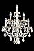 Elegant Lighting 2800W7G/SA Theresa Collection 7-Light Wall Sconce with Swarovski Spectra Crystal, Gold Finish