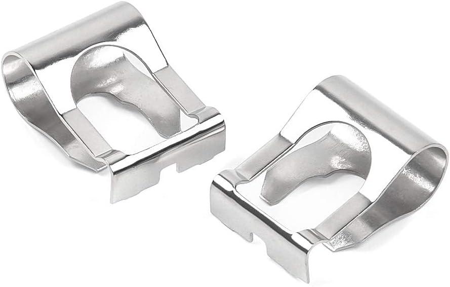 OTUAYAUTO 2Pcs Wiper Linkage Clips - Wiper Link Clamp - OEM# 49444