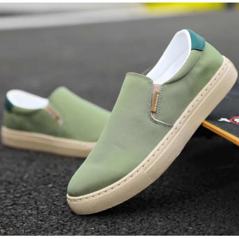 Men's Large Size Canvas Slip-On Sneakers | Effortless Style & All-Day Comfort for Casual Wear4
