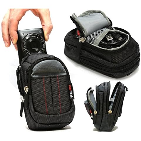 Navitech Black Camera Case for Canon PowerShot SX720 HS Cover