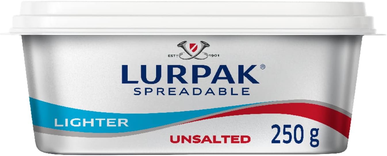 Lurpak Spreadable Light Butter Unsalted 250g