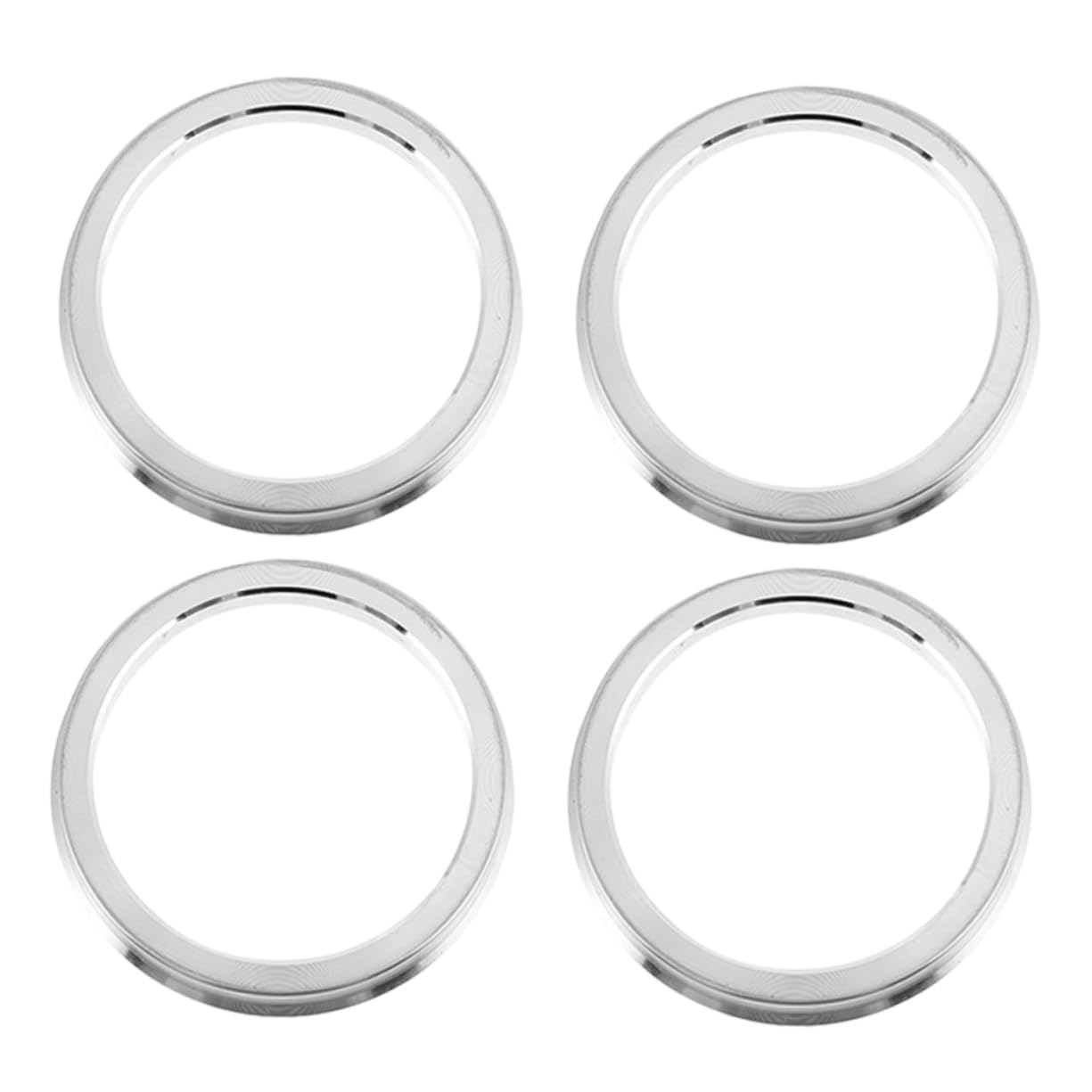 Mikinona 4pcs Durable Hub Centric Rings for Vehicles Sturdy Wheel Center Rings for Stable Fit for Easy Installation and Use