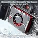 KOERTACOO Camera External Cooling System/Cooling Fan for Live Broadcast - with Cooling Sheet - for Sony A7M4/ZVE1/A6700/A7C2/ZV-E10/ZV1/A7C/A7S3/FX3,for Canon R5/R6, for Fuji X-T4/XS10 Cameras