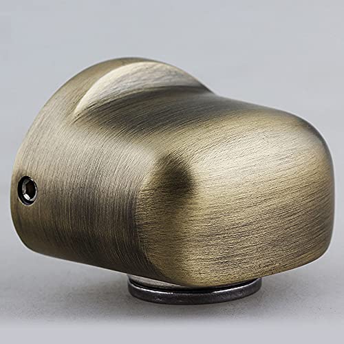 Topes de puerta magnéticos de acero inoxidable con tornillos de suelo 4