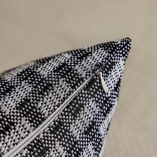 Home Brilliant Black and White Cushion Covers Cushion Protectors - Image 3