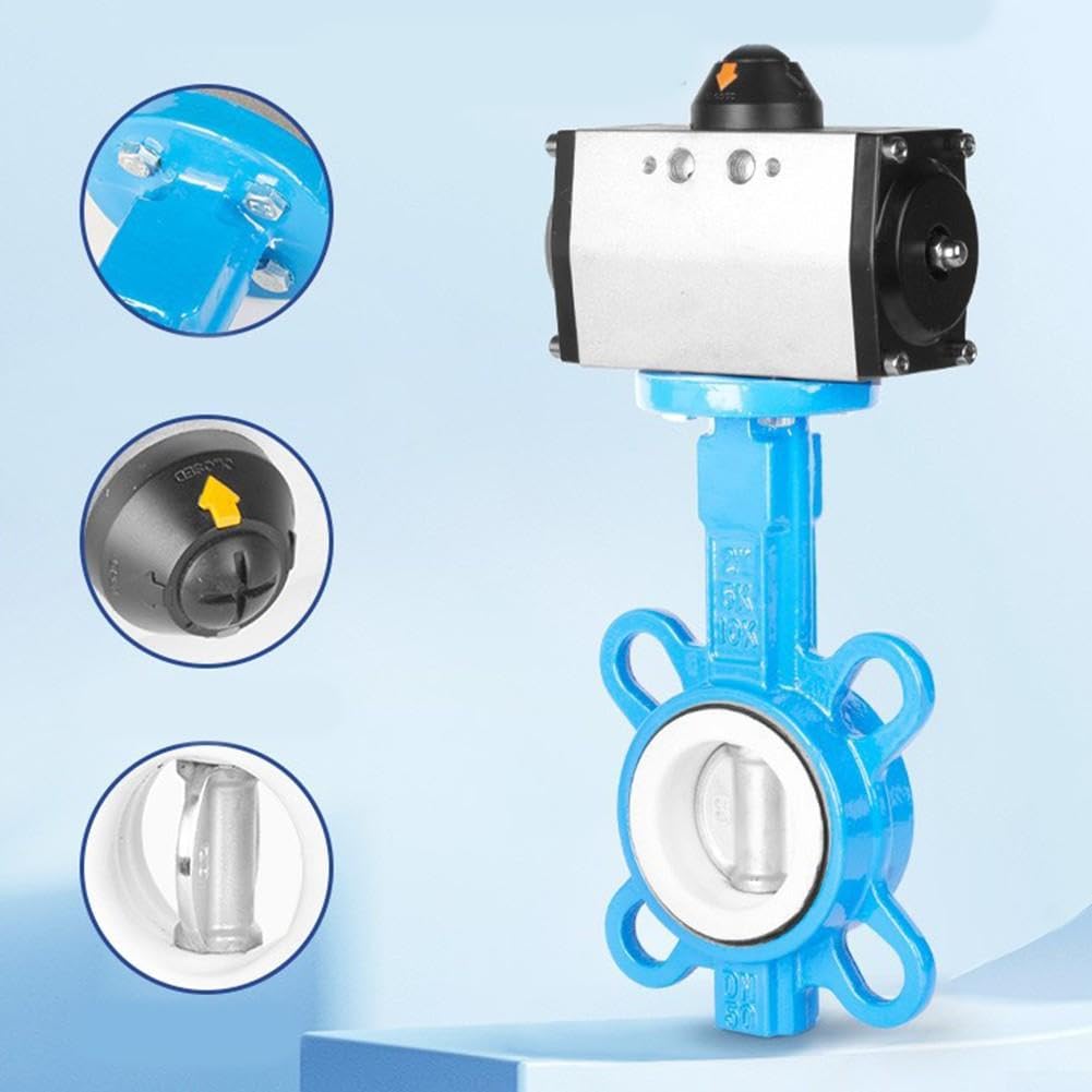 Valvola di arresto DN50 304 in acciaio inox resistente alla temperatura (DN50) | DN40, acciaio inossidabile 304, design leggero, facile da usare, tempo di montaggio minimo