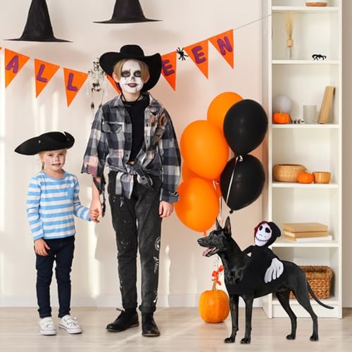 MILIAFLICK Halloween Kostüm für Hunde - Großer Hund Halloween Kostüm Hundekostüm