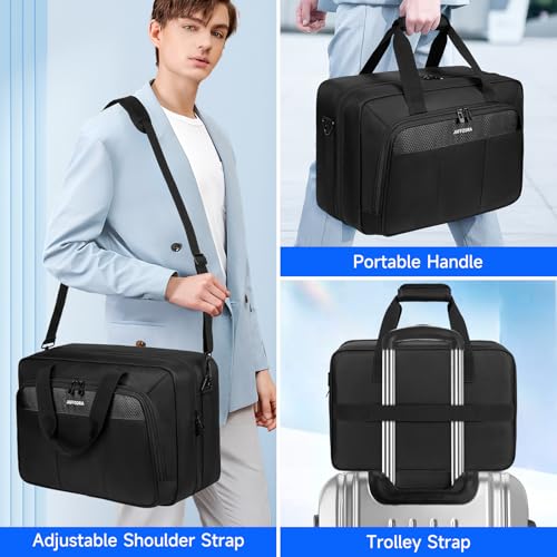 Jaffzora Carrying Case for PS5 PRO/PS5/PS5 Slim, Travel Protective Bag Fits for Playstation 5 Console, Controllers, Game Discs & Gaming Accessories, Black - Thumbnail 7