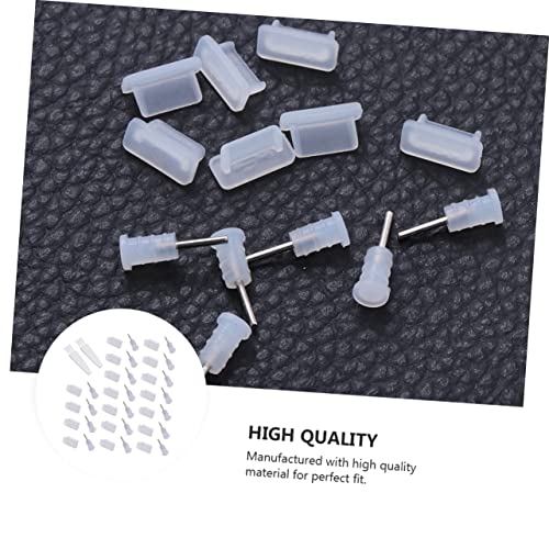 20 Pares tipo de plugue de poeira tampa de plugues de porta de silicone tampas de silicone anti-poei