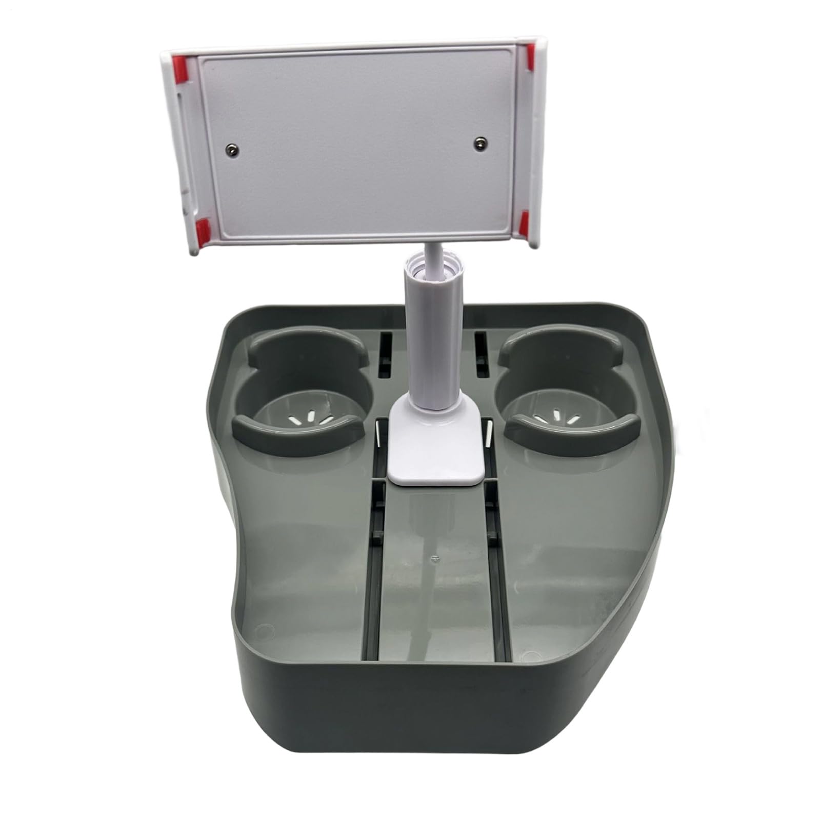 Plateau de piscine antidérapant avec porte-gobelet pour snacks et fruits
