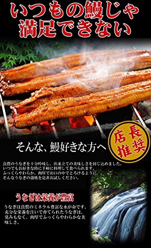 おのみち発 北前船の贈り物 国産(宮崎県産・鹿児島県産)炭火焼うなぎ蒲焼 2尾入 特大(1尾約230g前後~250g前後) の商品画像 5