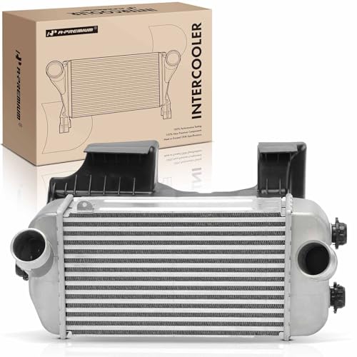 A-Premium Turbocharger Intercooler Compatible with Hyundai Santa Fe Sport 2013 2014 2015 2016 2.0L, Charge Air Cooler
