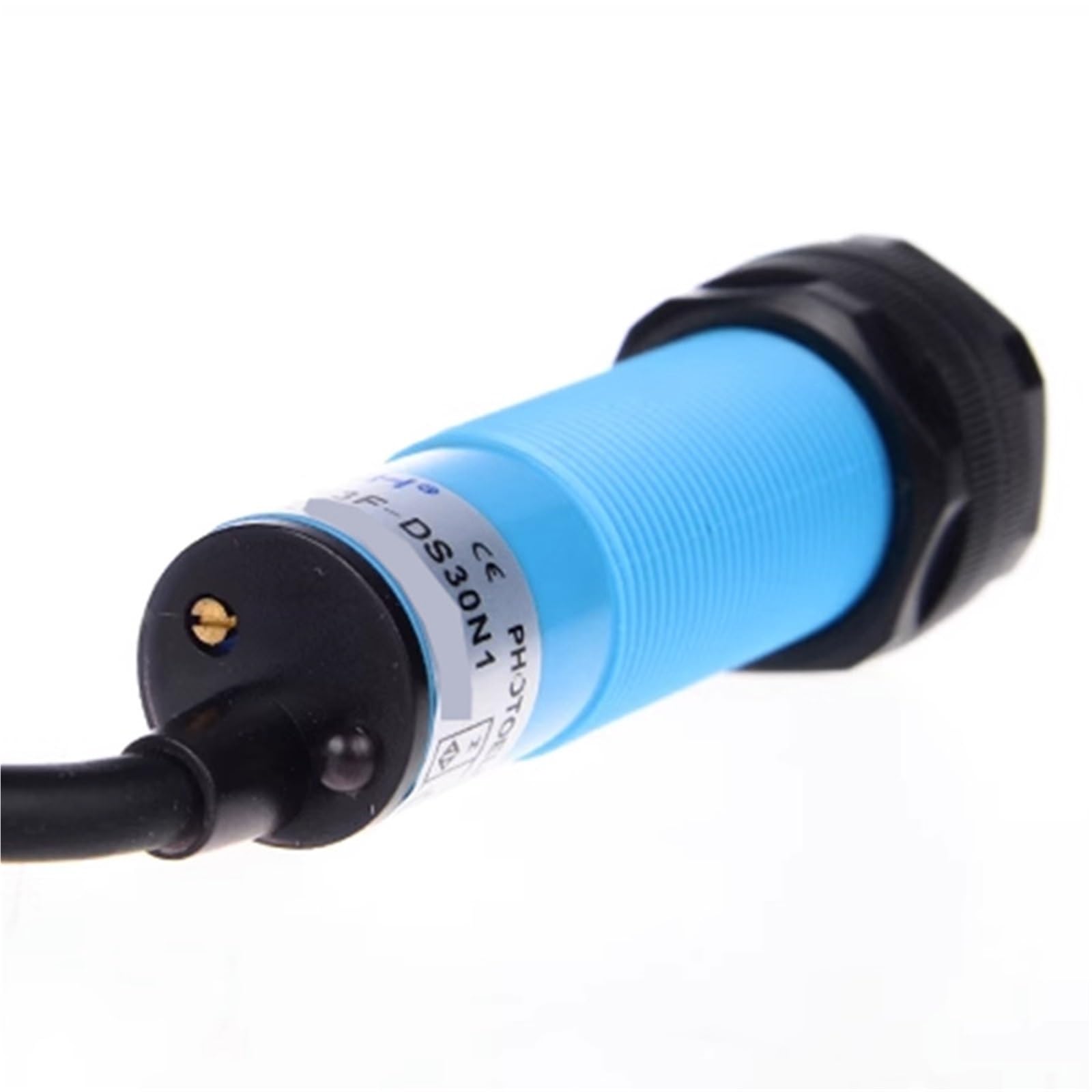 1 sztuka E3F-DS10C4 DC12~24 V przełącznik czujnik rozproszony odblaskowy odległość 5 m AC NO NC (2M AC NO)