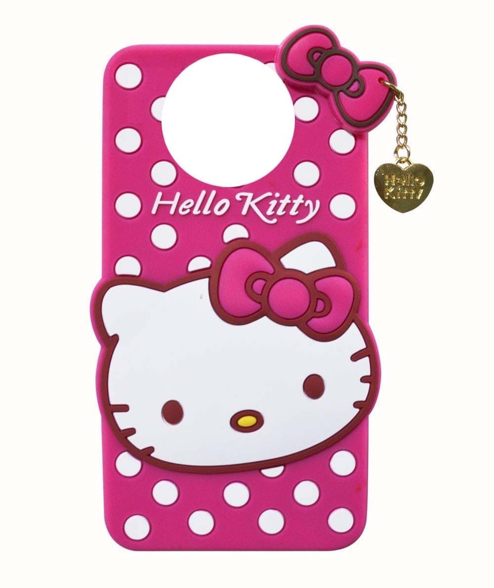 COVERBLACK Rubber Kitty with Hello Cat Latkan Full Protection Case Back Cover for Mi Redmi 14c / Redmi A4 5G – Dark Pink COVERBLACK Rubber Kitty with Hello Cat Latkan Full Protection Case Back Cover for Mi Redmi 14c / Redmi A4 5G – Dark Pink