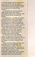 Canada, cancelled because of lack of interest 0888301391 Book Cover