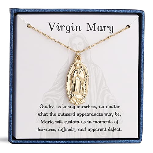 Ascona Virgen de Guadalupe Necklace