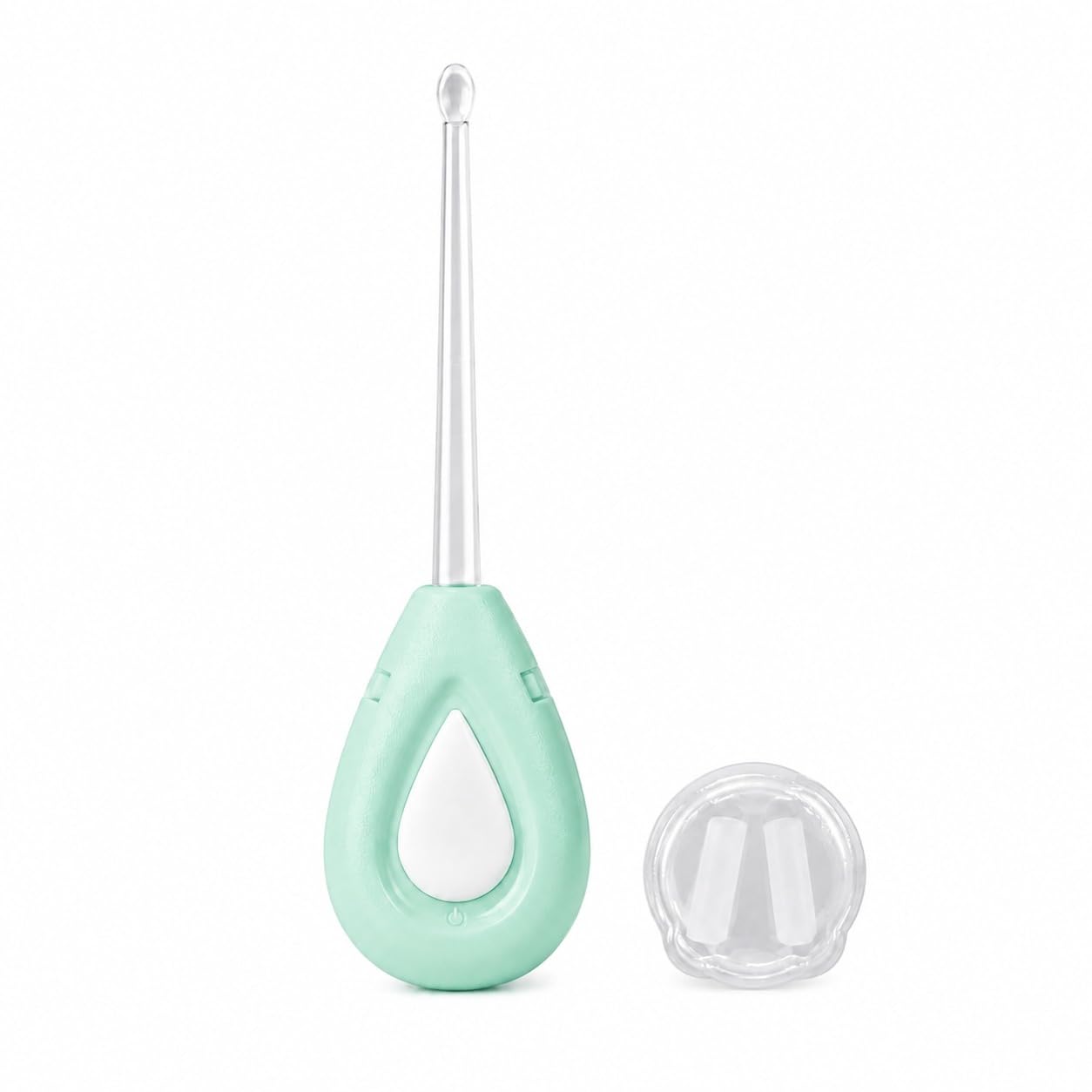LED Flashlight Baby Earpick | Soft Silicone Ear Cleaner with Light | Safe Ear Wax Removal Tool for Babies, Kids & Toddlers | BPA Free | Reusable (GREEN)-image-44