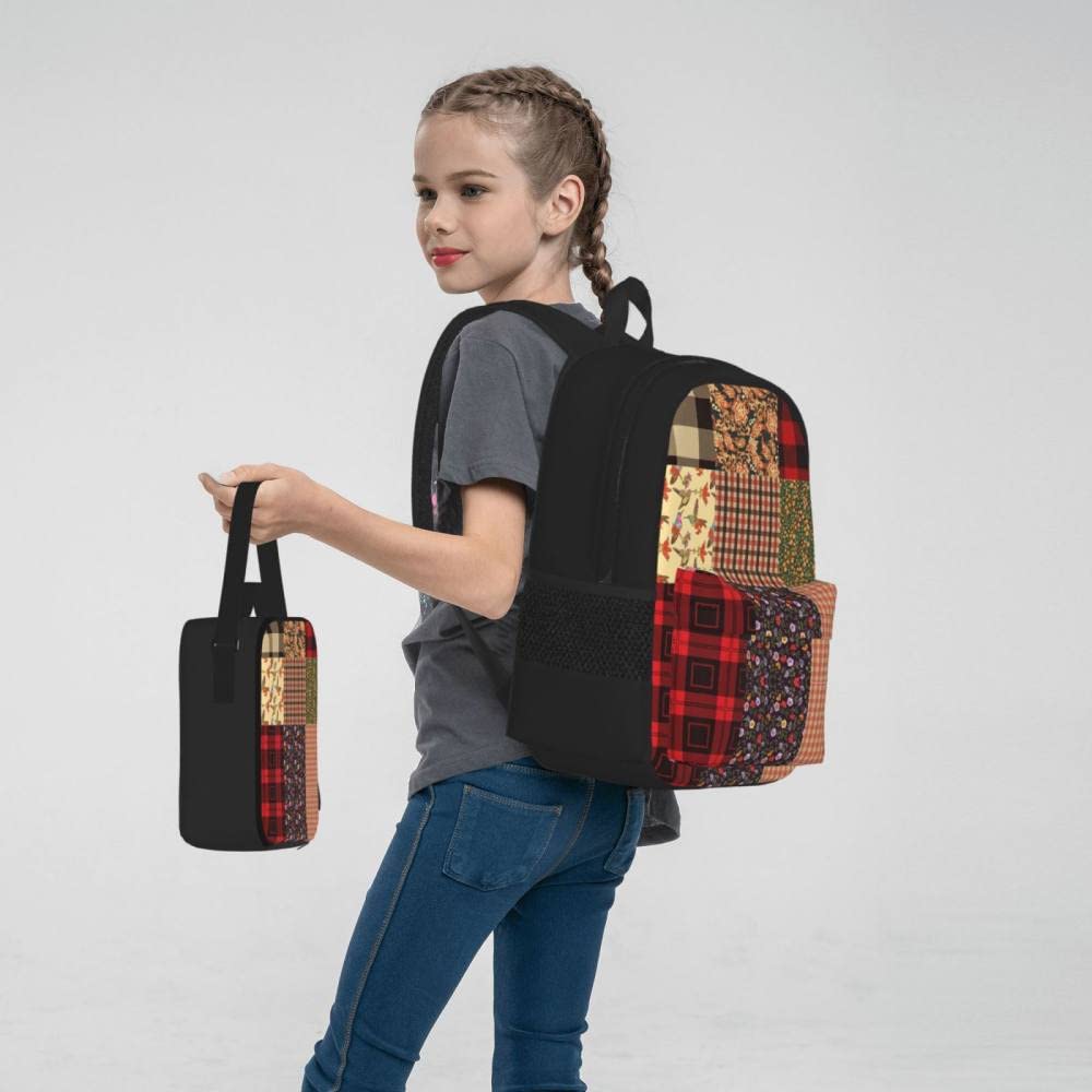 Mochilas con fotos personalizadas para adolescentes, niños y adultos, mochila personalizada para niños con texto de nombre, mochila escolar, estuche para lápices, combinación de bolsa de almuerz