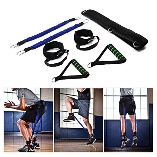 Wowelife Vertical Jump Trainer Equipment Bounce Trainer Device Leg Strength Training Bands for Agility, Strength Speed Fitness Basketball Volleyball Football