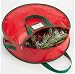 Christmas Wreath Storage Bag - 30" X 7" - Durable Tarp Material, Zippered, Reinforced Handle and Easy to Slip The Wreath in and Out. Protect Your Holiday Wreath from Dust, Insects, and Moisture.