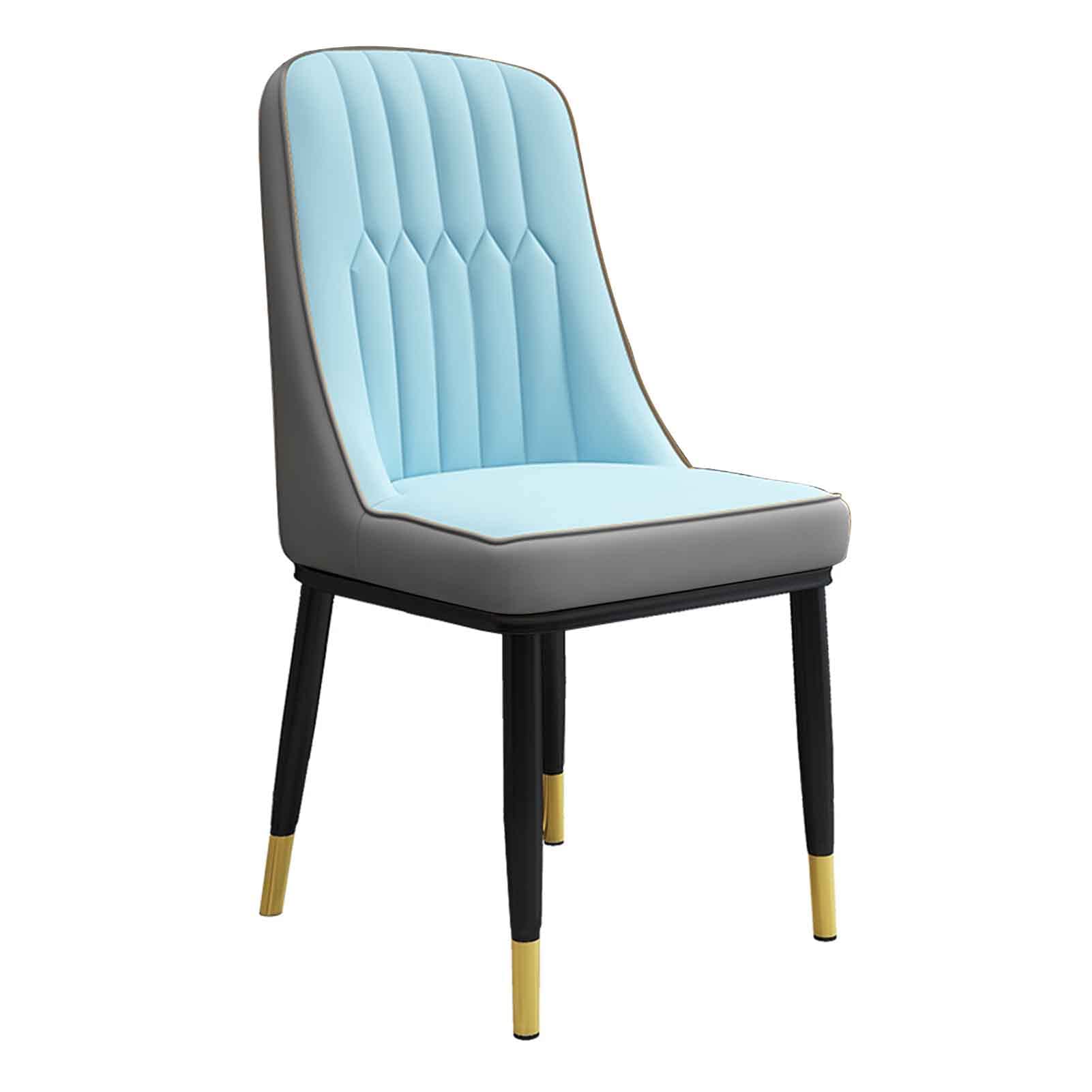 Chaises à manger ensemble de 2 en cuir PU faciles à nettoyer pour table de cuisine