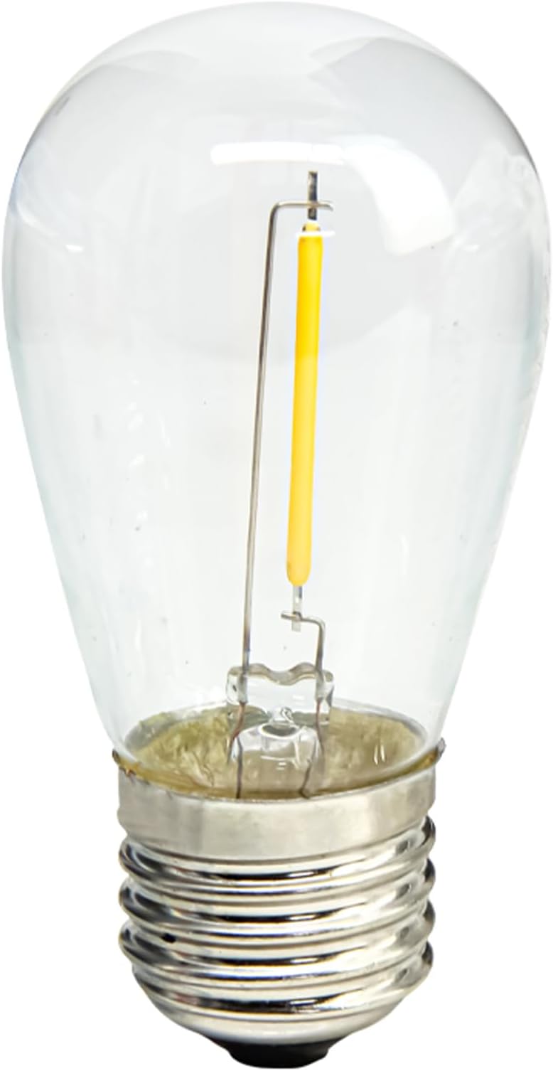 MJ PREMIER LED Light Bulb E27 Base Replacement Bulbs 3V Customized Special Table Lamp Battery Operated Warm White Light(45 * 85)
