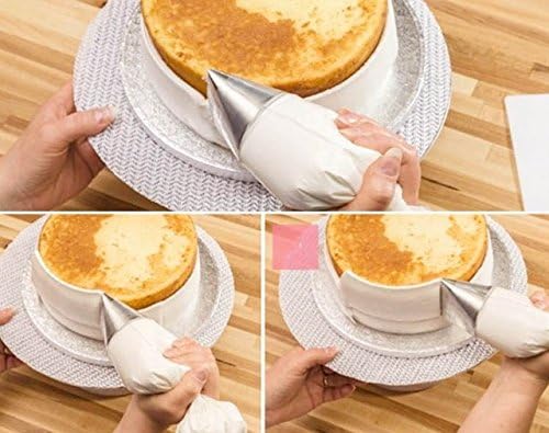 Miniatura 4 de Bastex Boquillas de tuberías - Boquillas de tubería de glaseado - Boquillas de tubería de glaseado grandes boquillas de decoración de pasteles