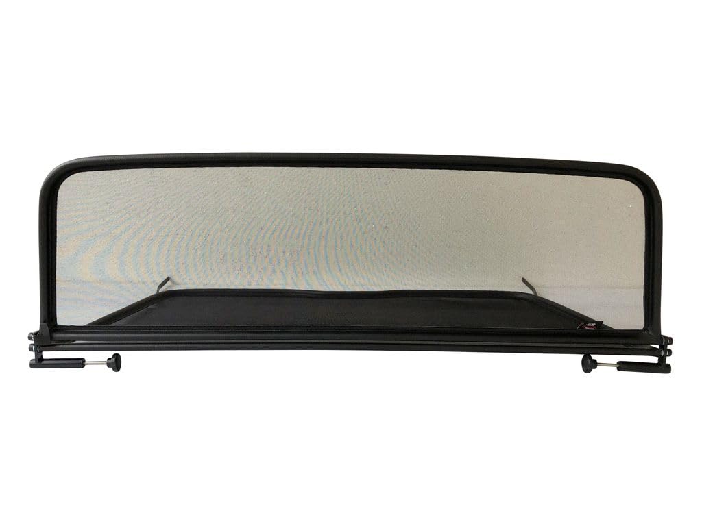 Windschott kompatibel mit Chevrolet Camaro 6 Baujahr 2015-2019 Schwarz Universal Schnellverschluss