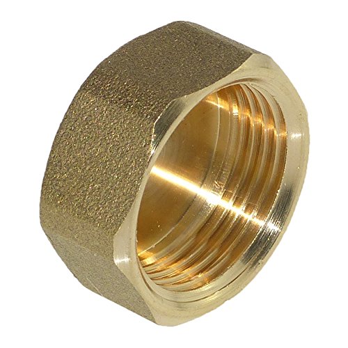 Preisvergleich Produktbild Messing Kappe 3 / 8 Zoll