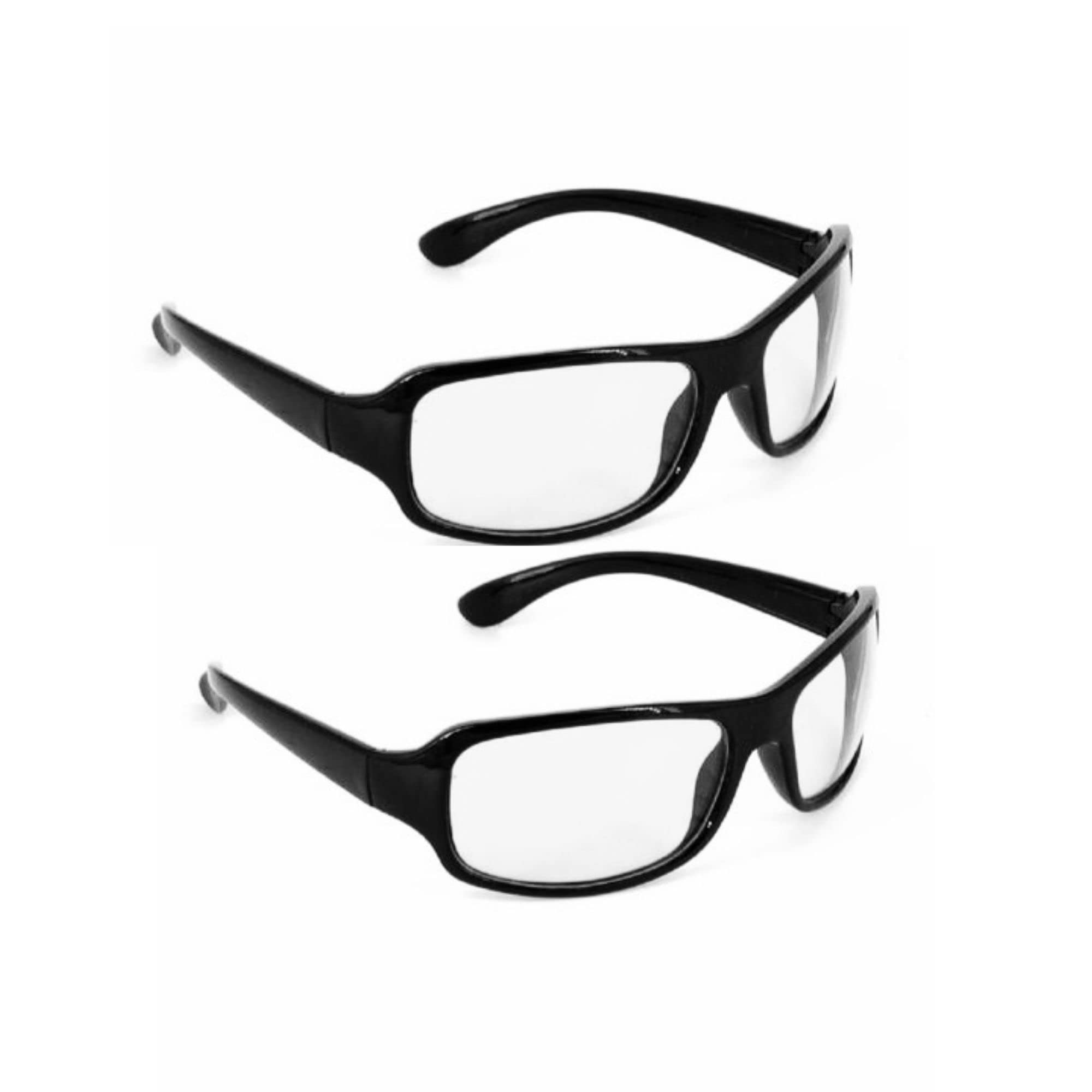 Vast SAFETYGOGGLES SAFETY GLASSES FOR BIKING, RIDING, FOR MEN, WOMEN, BOYS, GIRLS Welding, Laboratory, Blowtorch, Wood-working, Power Tool Safety Goggle (M) (SAFETY BLACK CLEAR) FT (CLEAR PACK OF2) (B09TL6CHZ1) Amazon Price History, Amazon Price Tracker