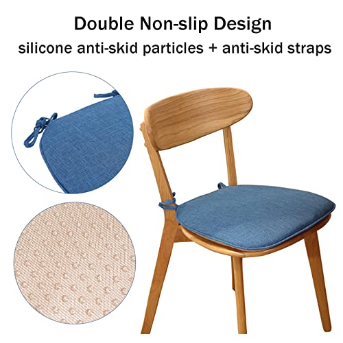Coussin de chaise déhoussable et lavable en forme de U - 4